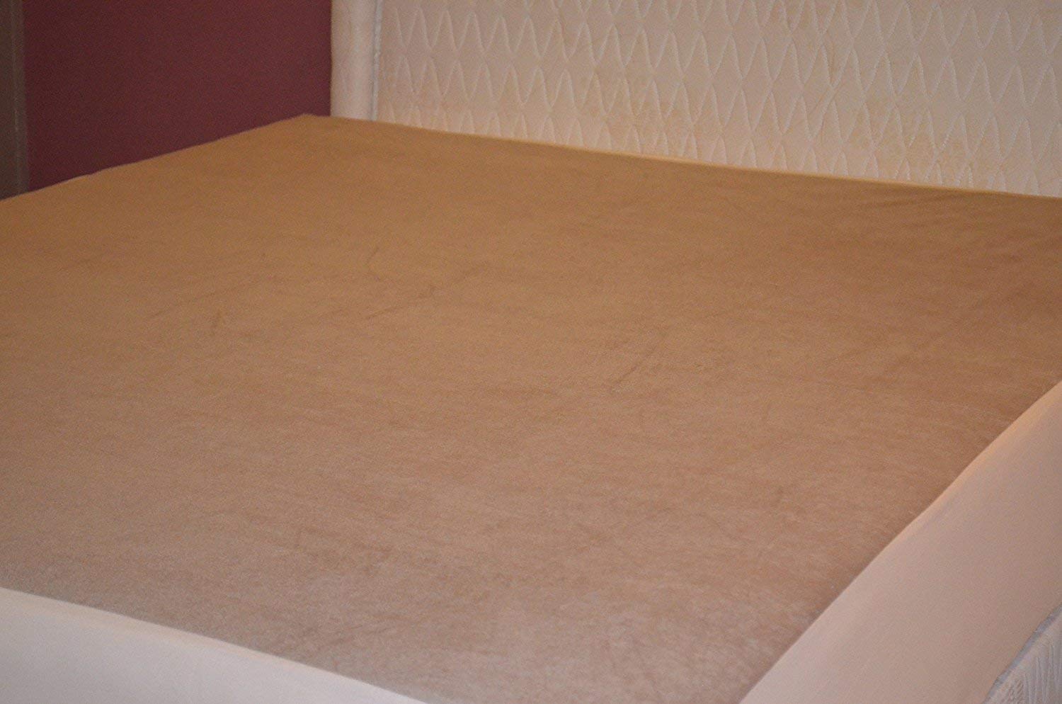 Kuber Industries PVC Waterproof King Size Mattress Protector 78"x72" (Brown)-CTKTC030024 - Image 3 thumbnail