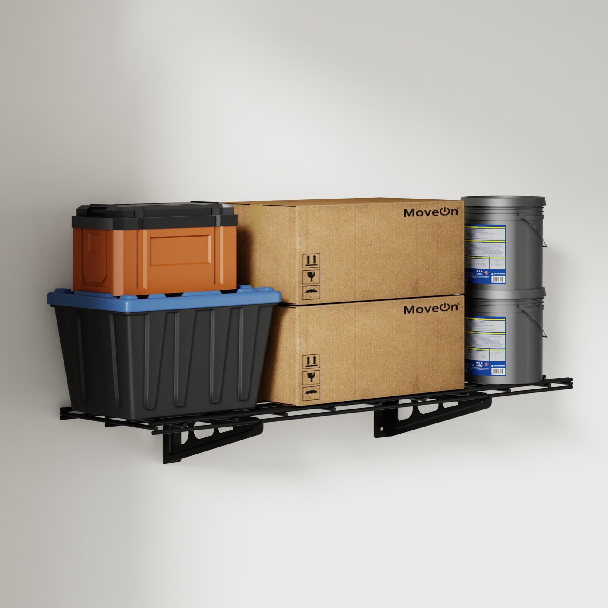 Amazon.com: FLEXIMOUNTS 1x3 ft Garage Wall Shelving, Heavy Duty