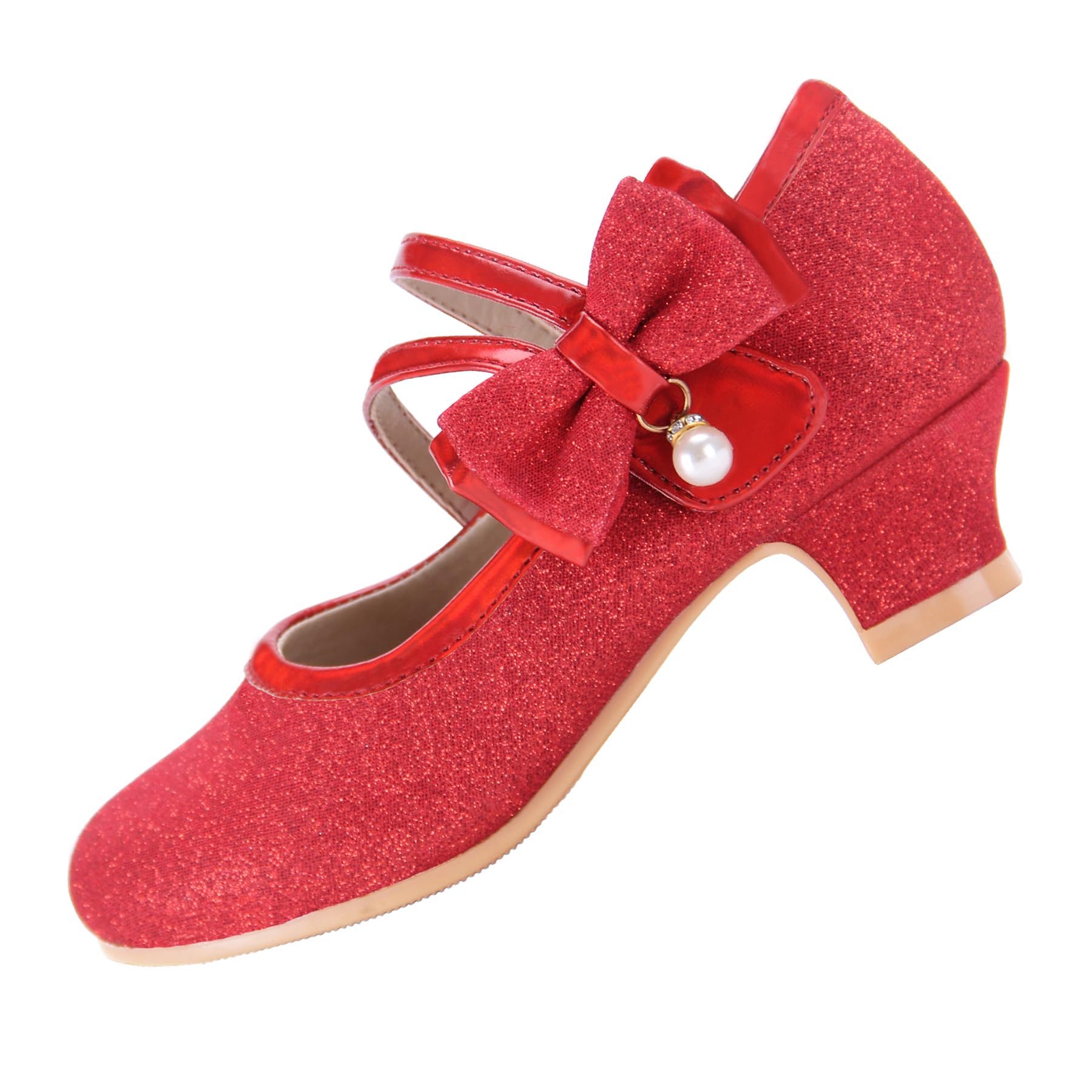 Mary Jane Shoes for Girls - Flower Girls Wedding Shoes - Multi-Colors & Sizes 3-14 Years - Princess Party Pumps - High Heel Toddler Dress Shoes - Kids Dress Shoes — view 19