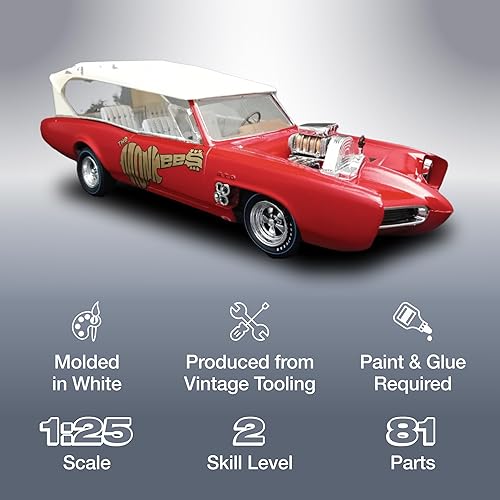 Miniatura 2 de MPC Monkeemobile - Kit de modelo de coche de TV a escala 1:25