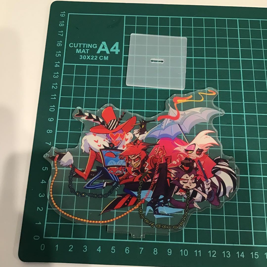 じ*ん様 ハズビンホテル VOX アクリルスタンド HazbinHotel】 アクリルスタンド Valentino - ドッグカラー - BOOTH