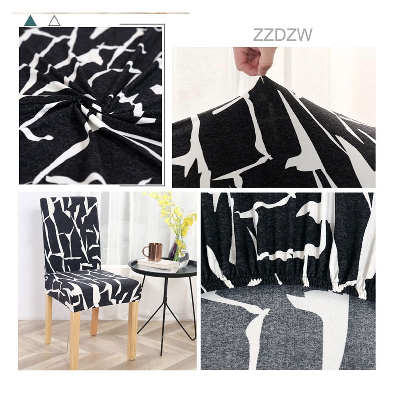 Coprisedie Ufficio 1/2/4/6 Pezzi, Copri Sedie Da Cucina, Coprisedie Elasticizzato, Coprisedia Antigraffio Gatto, Copri Sedia Soggiorno, Coprisedie