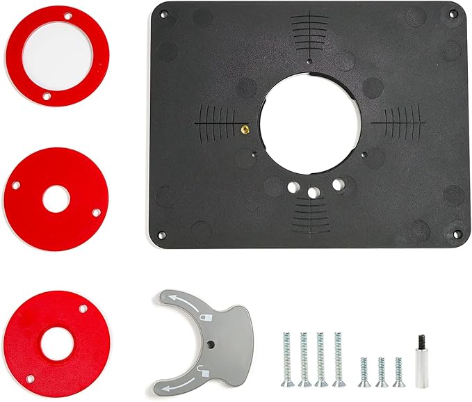 Maureen PRS4036 Precision Router Machine Table Insert Plate