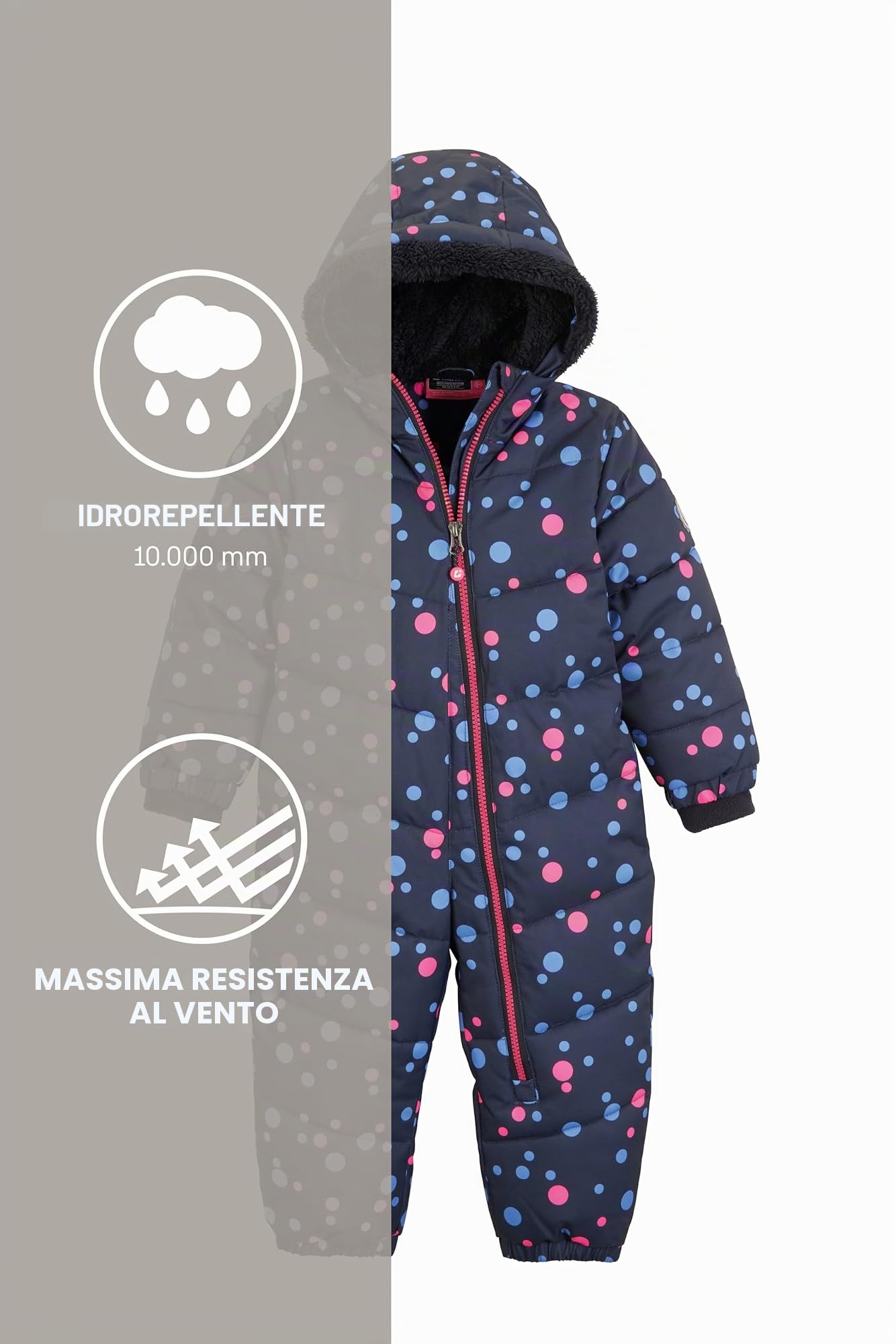 Killtec 34238 Tuta in piumino con cappuccio Bambini e ragazzi (Pacco da 1)