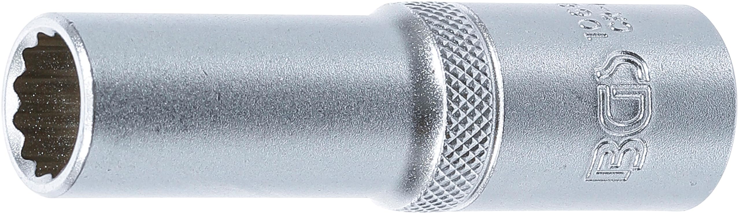 BGS 10681 | Douille pour clé, douze pans, longue | 12,​5 mm (1/​2") | 13 mm