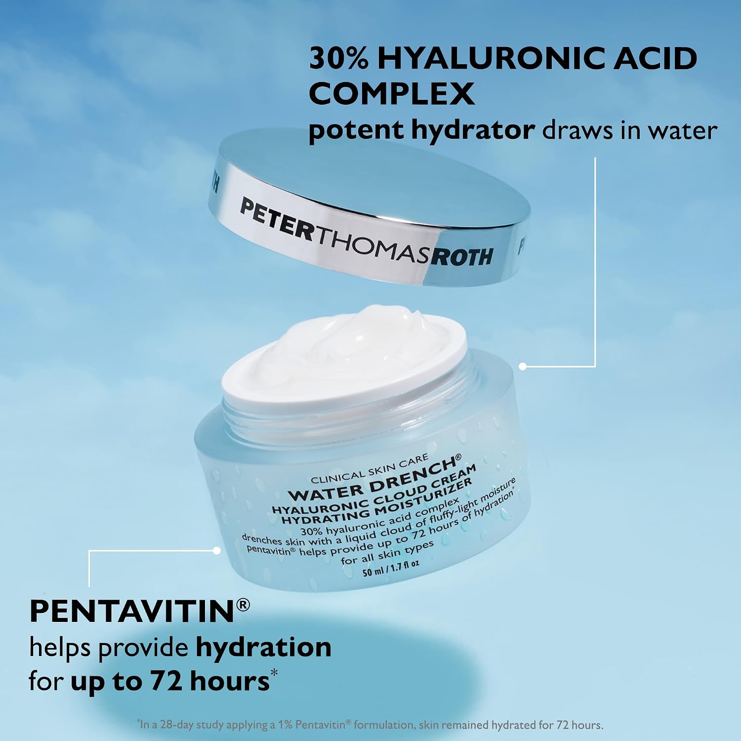 Peter Thomas Roth | Full-Size Hydration Haul 2-Piece Bestsellers Kit | Skincare Set of Water Drench® Hyaluronic Acid Moisturizers | For All Skin Types