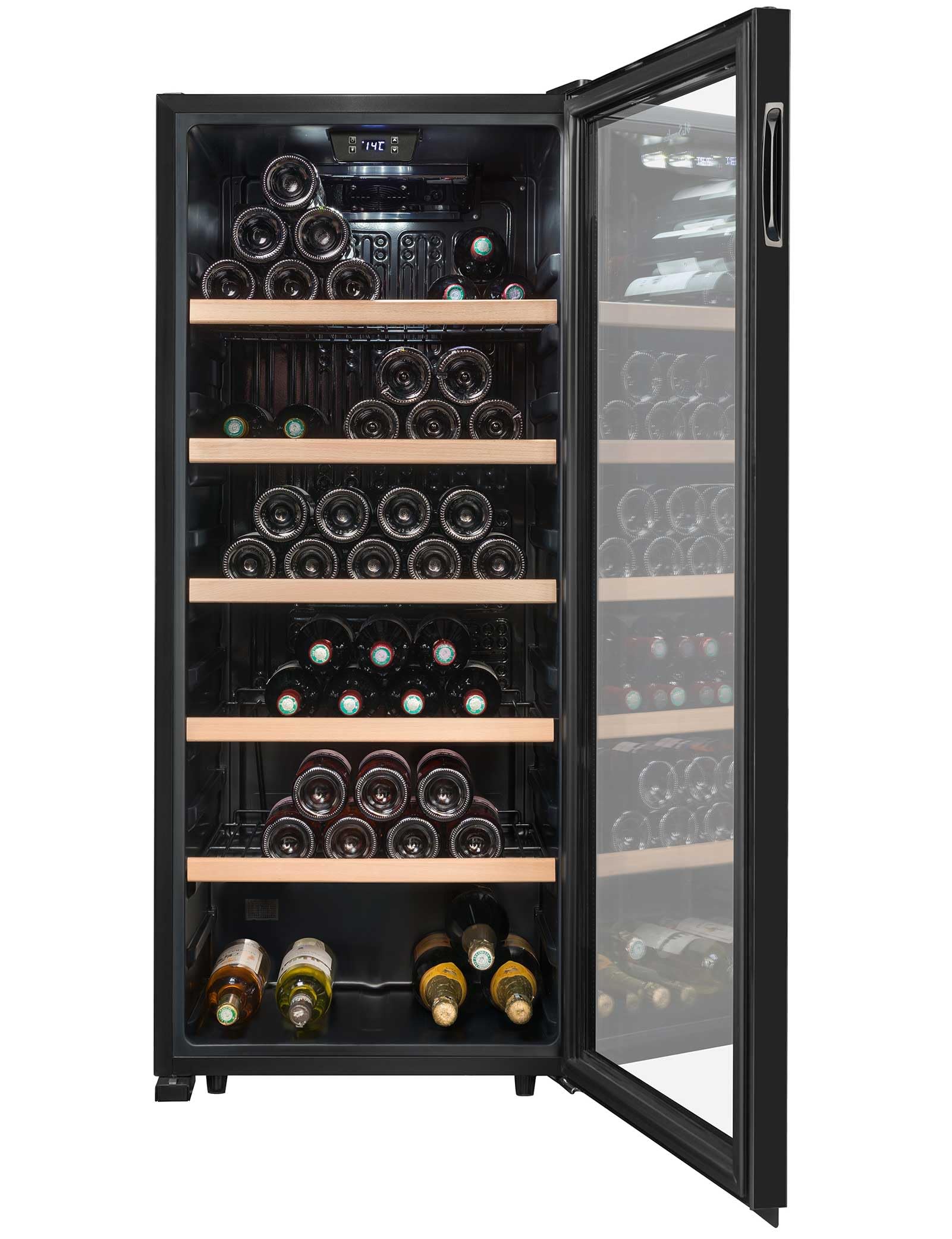 LA SOMMELIERE LS117BLACK Cave de mise à température 121 Bouteilles
