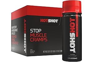 HOTSHOT Sports Shot Muscle Cramp Relief: A Savior for Leg and Night Cramps