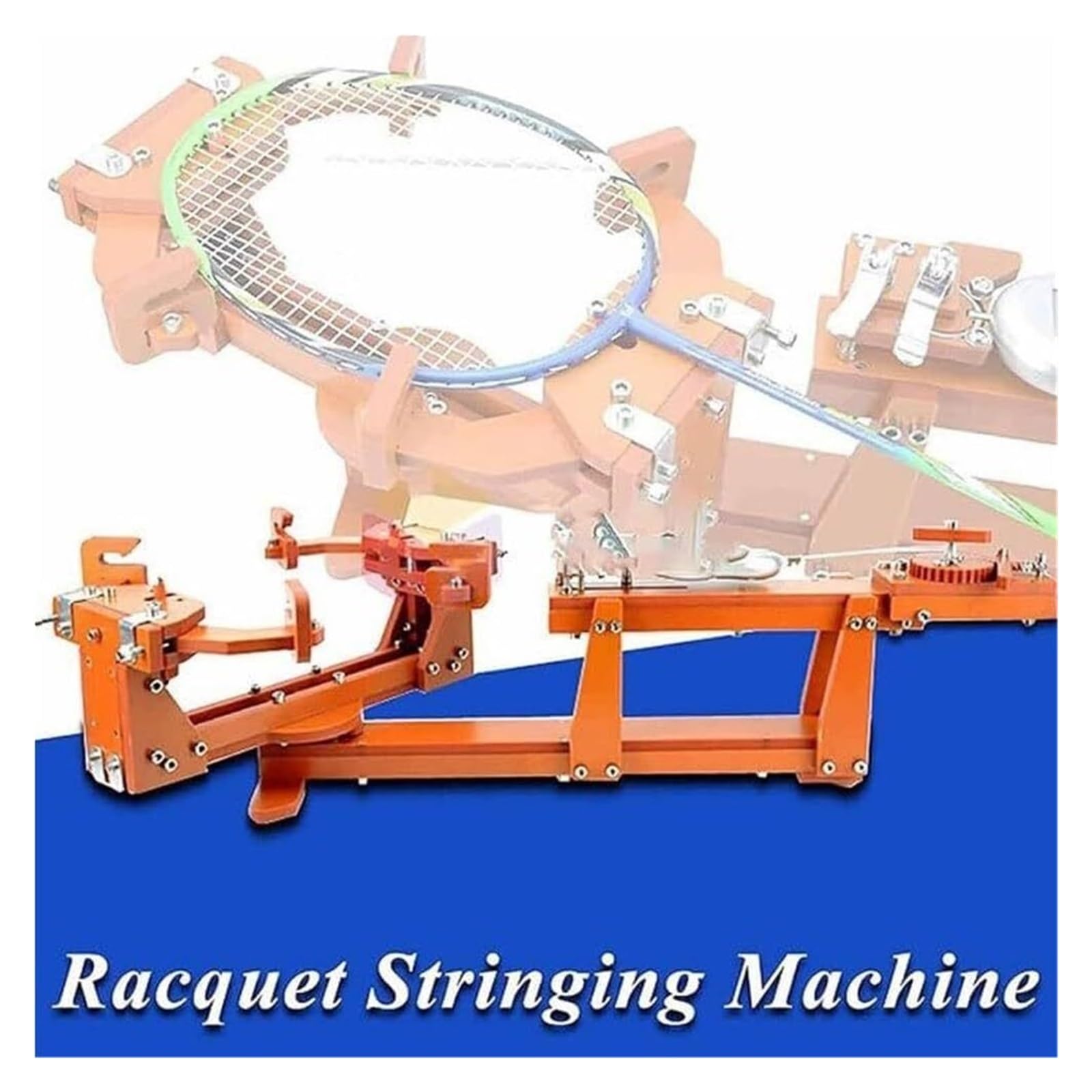 KEuLen Macchina Incordatrice per Racchette, Macchina incordatrice for Badminton, Strumento for incordatura Fissa, for Squash, Racchette da Badminton