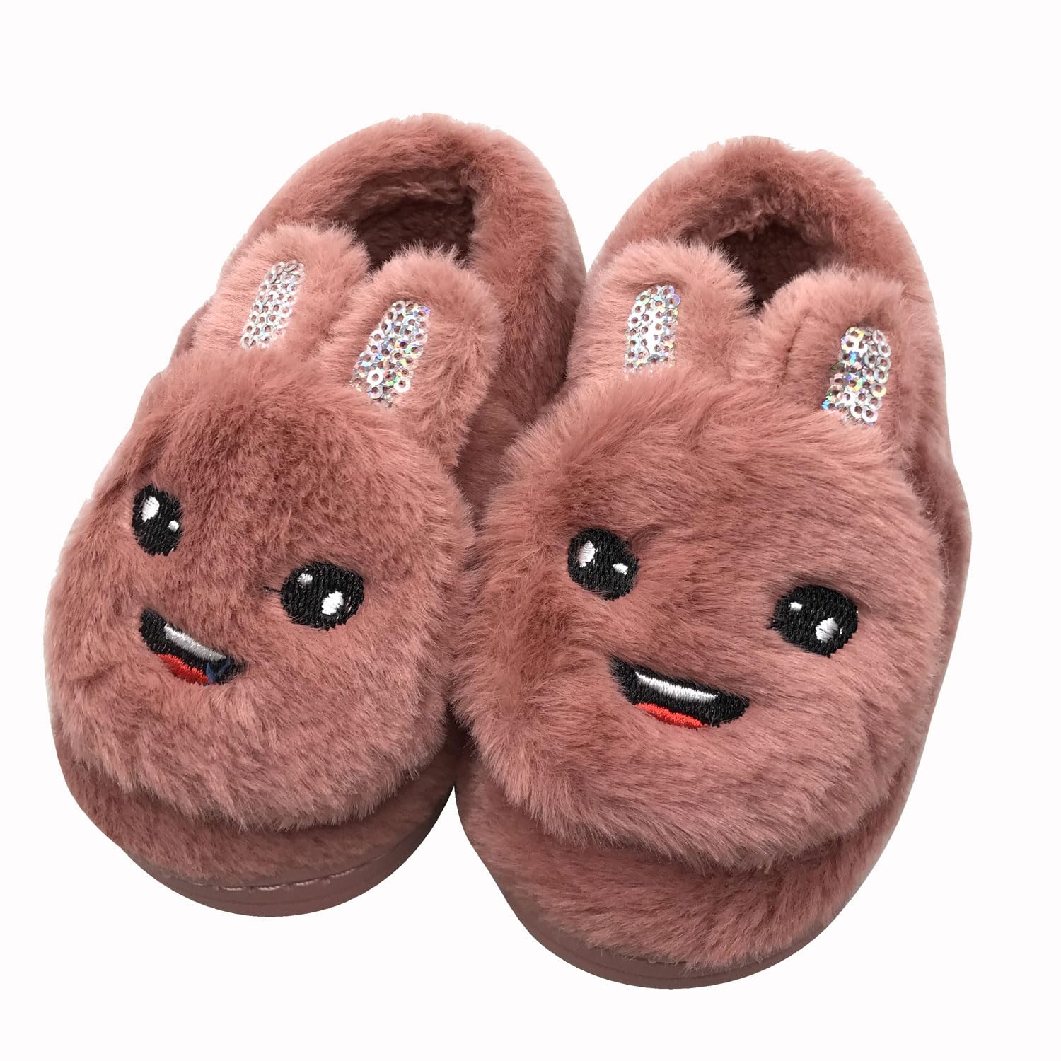 Joda Ghar Kids Fur Pink Slippers: Soft and Snuggly Footwear for Little Ones (B0CH8FJBB8) Amazon Price History, Amazon Price Tracker