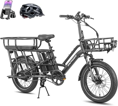Fafrees Bicicleta Eléctrica Longtail FF20 CUV, 2 x Baterías de