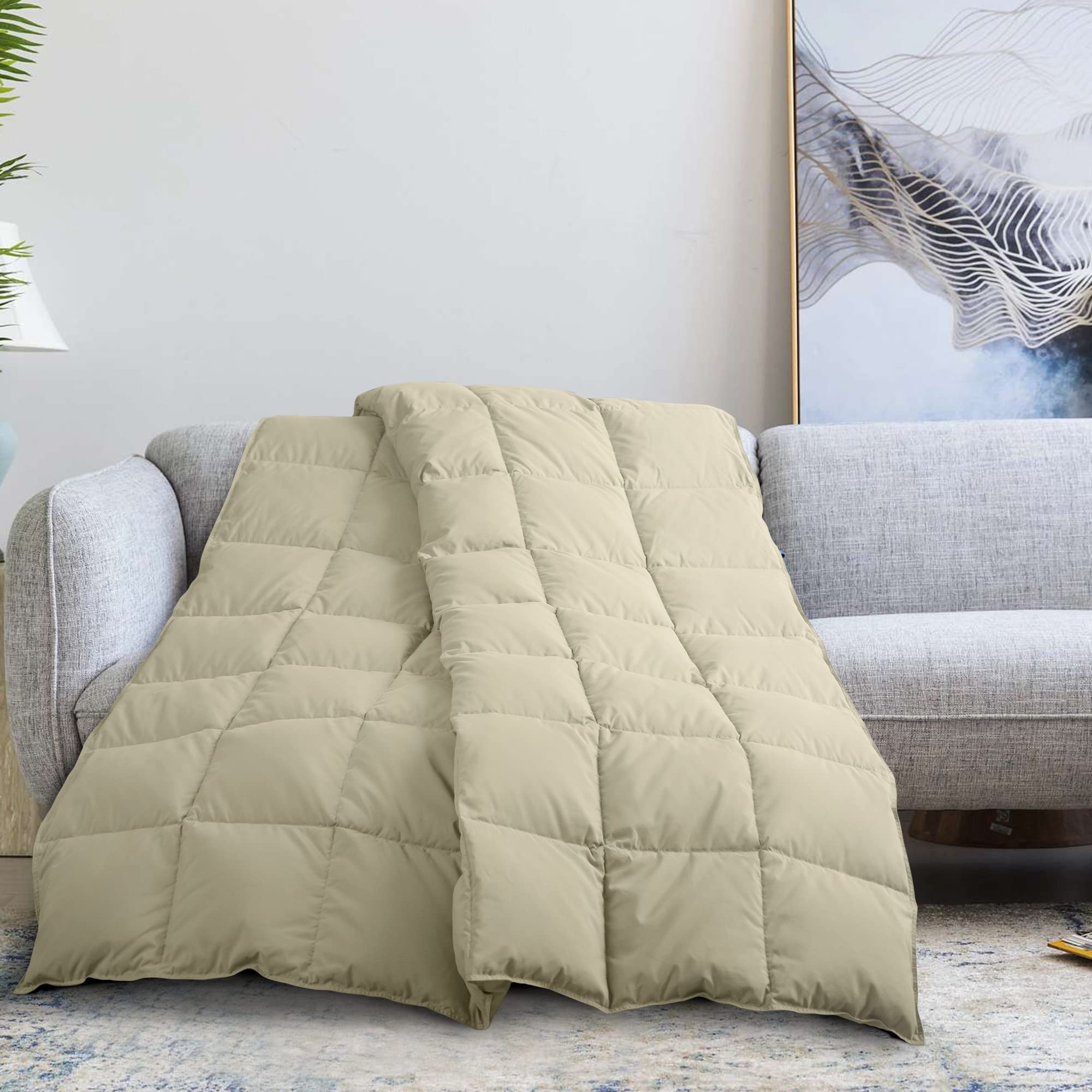 feather down throw