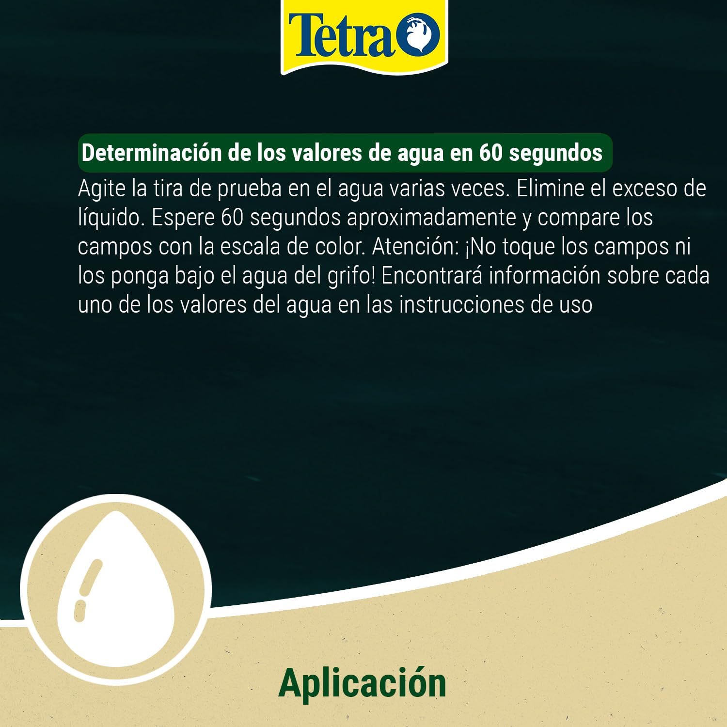 Tetra Pond Test 7in1 – Test de Agua para el Estanque, comprobación rápida y Sencilla de la Calidad del Agua del Estanque de jardín, 1 Bote (25 Tiras reactivas)