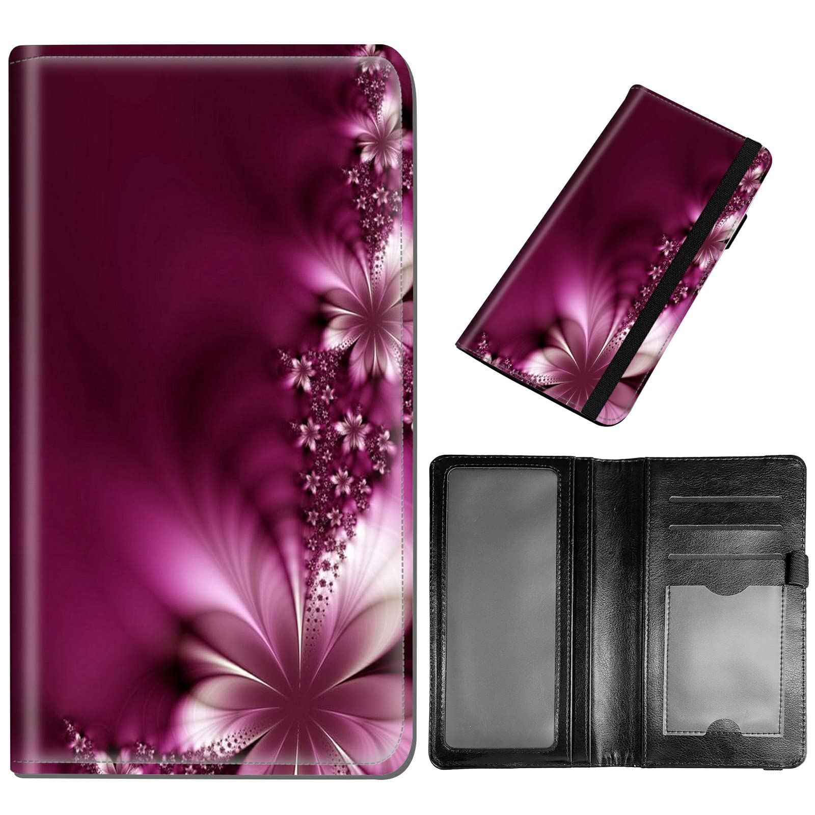 DEGDFSGR Checkbook Cover - Premium Leather Standard Duplicate Register Check Card Book Holder Wallet with RFID Blocking Function for Men and Women,