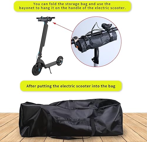 Miniatura 5 de Kasla Bolsa de scooter eléctrico, bolsa plegable para scooter eléctrico, accesorios para scooter, bolsa de almacenamiento para scooter eléctrico