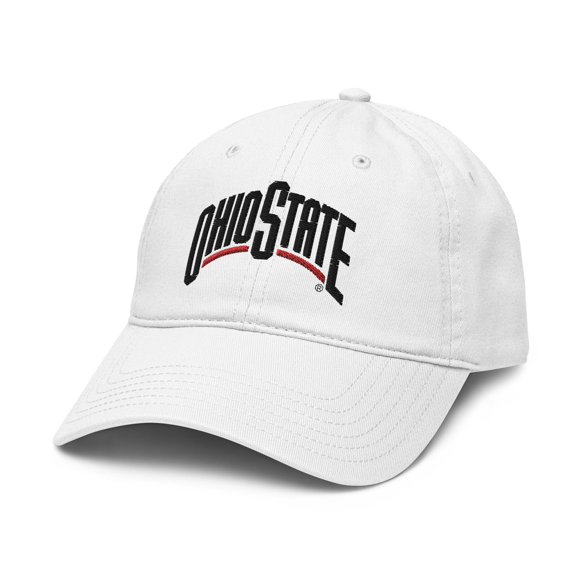 Ohio State Buckeyes Arched Officially Licensed Adjustable Baseball Hat