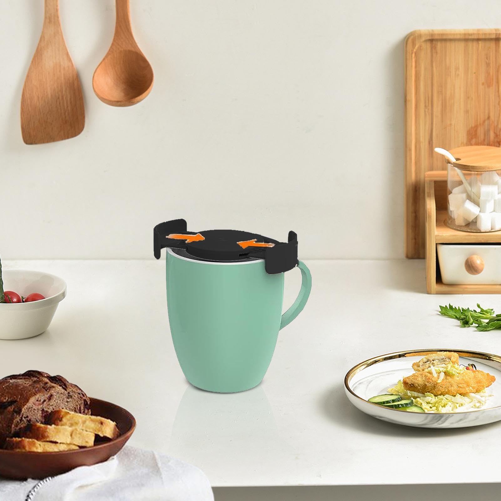 Oldmoom Empileur De Tasses à Café Extensible – Lot De 6, Rangement Malin & Gain De Place Cuisine