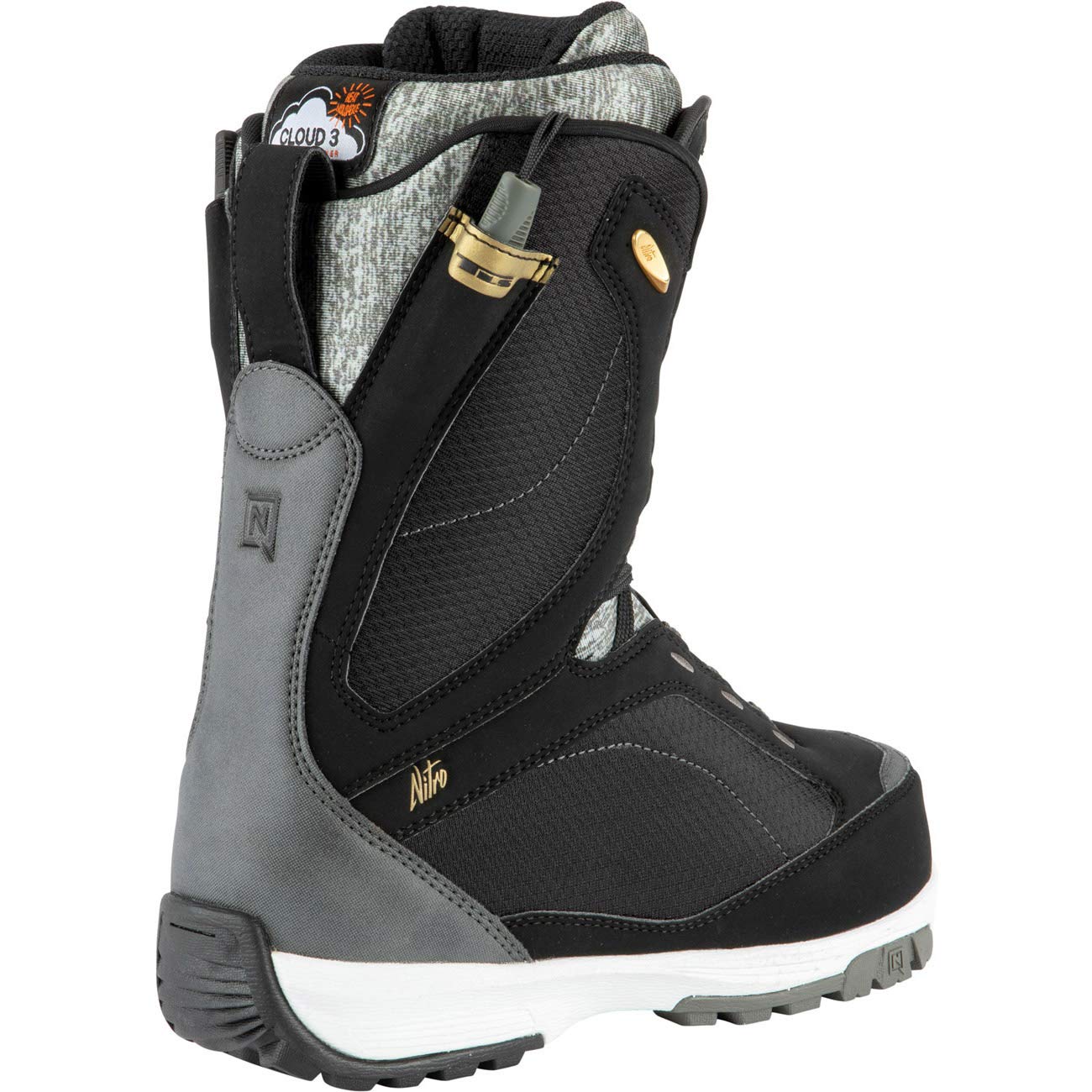 Nitro Snowboards Damen Monarch TLS '21 All Mountain Freestyle Schnellschnürsystem Boot Snowboardboot