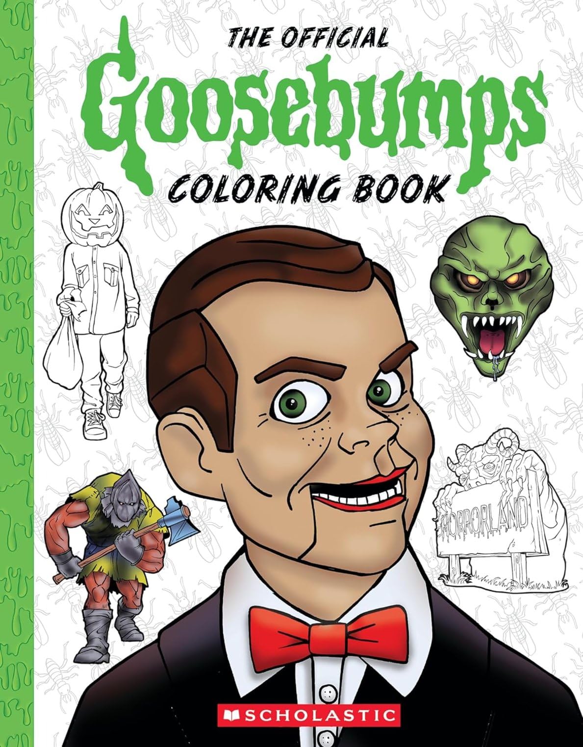 Goosebumps: The Official Coloring Book by Jenna Ballard (Paperback Book)