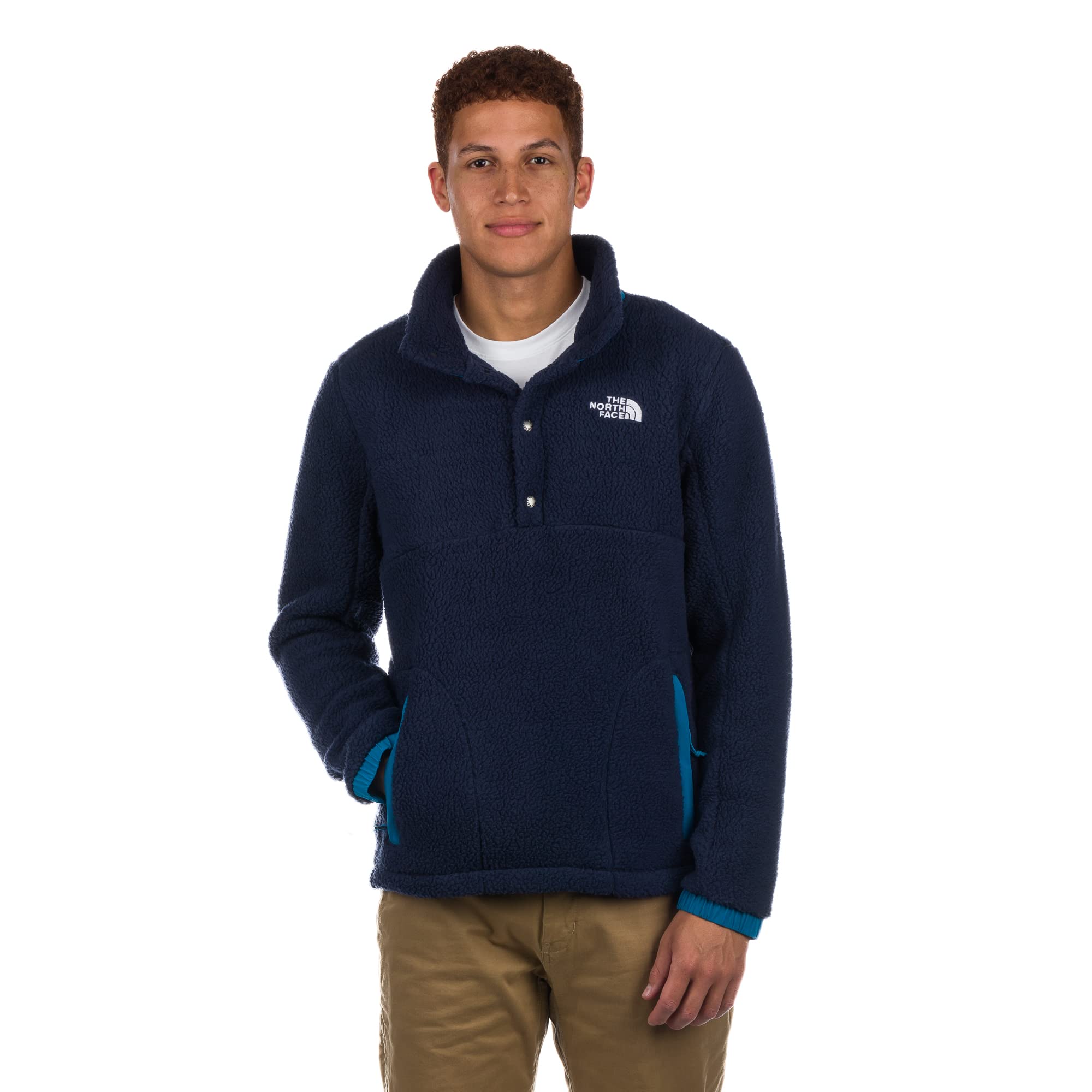 The North Face Parkview 1/2 Snap Mens Fleece Summit Navy/Banff