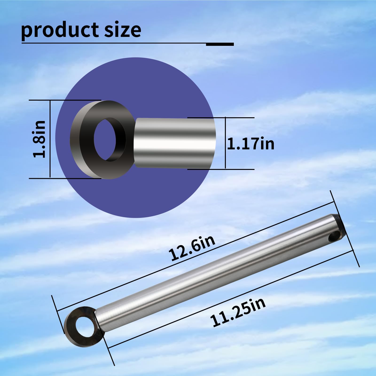Amazon.com: Vanshly K7870 Quick Attach Bucket Locking Pin