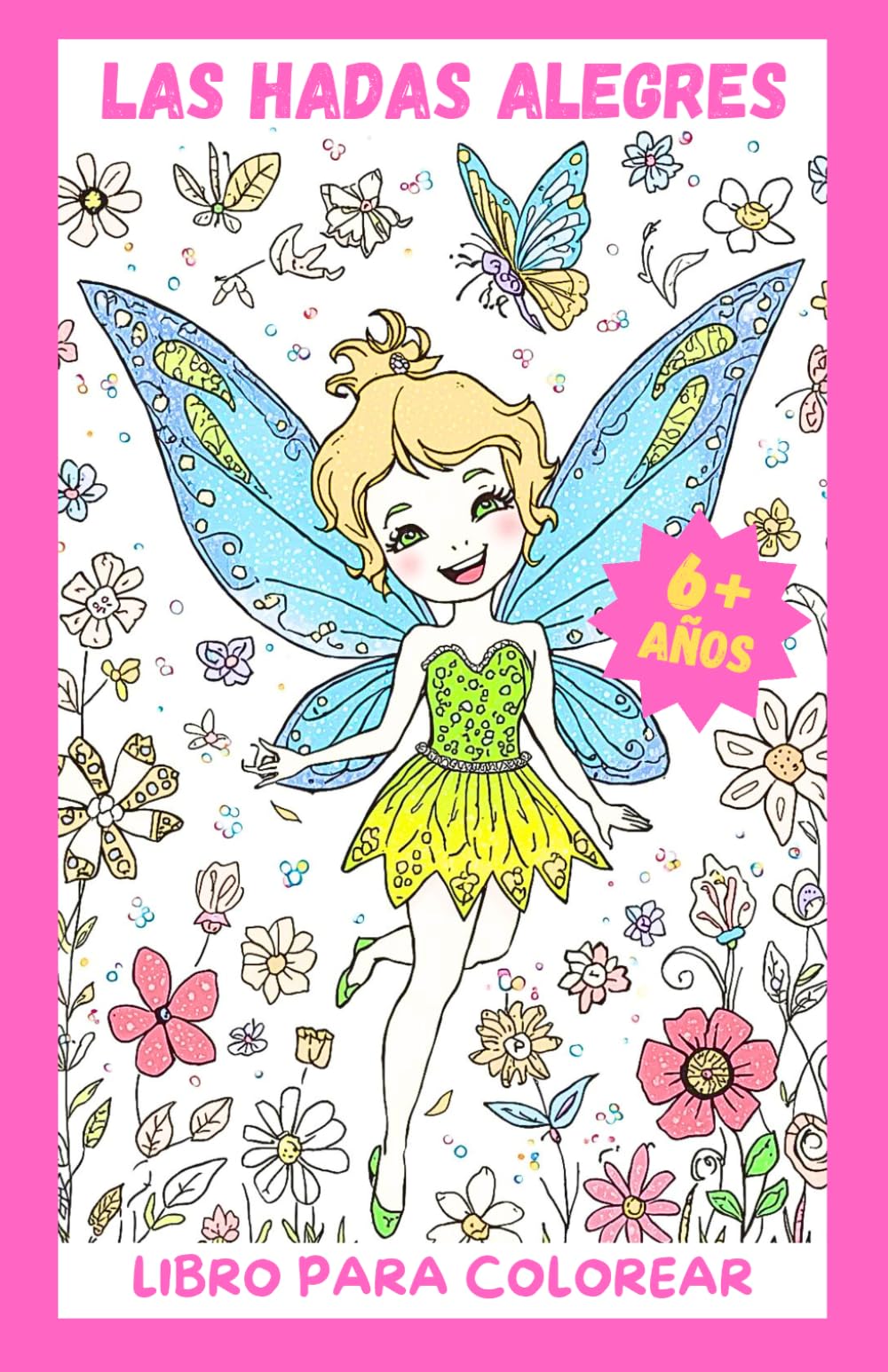 Las Hadas Alegres - Libro para colorear