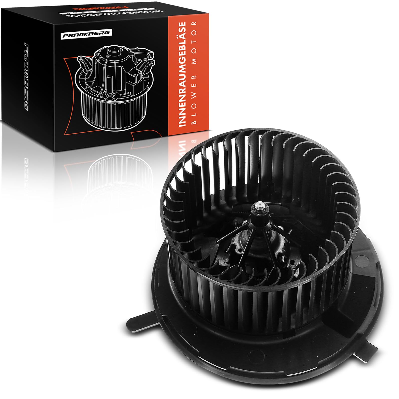 Frankberg Motor del ventilador del calefactor Compatible con Golf VI 5K1 Golf V 1K1 Golf Plus 521 5M1 Golf VI Variante AJ5 Yeti 5L Replace# 1K1K1