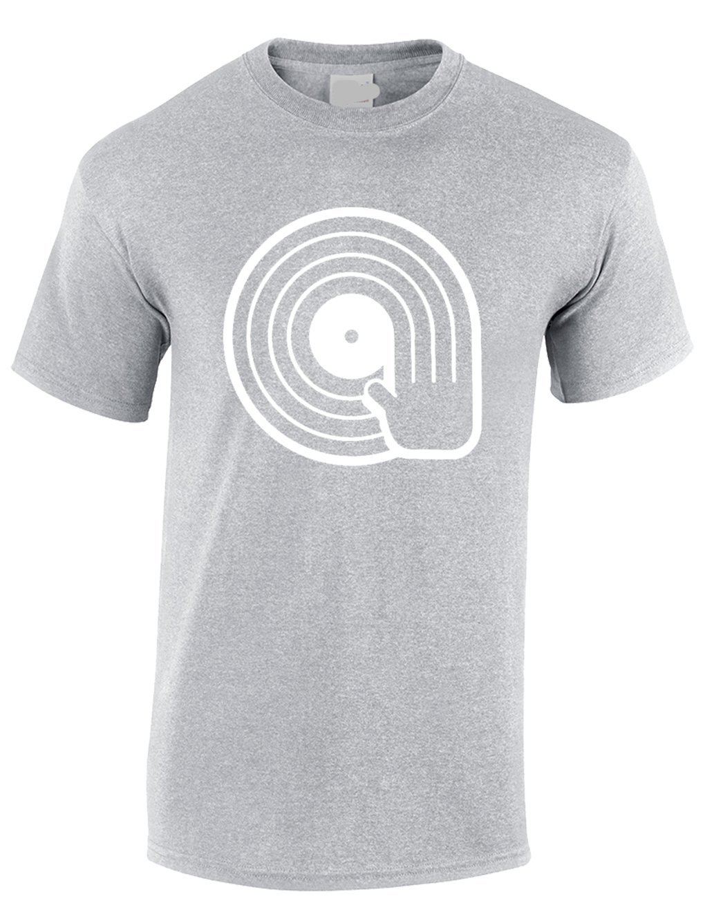Crown Designs Dj Mixing Design Novelty Gifts for Men & Teenagers T-Shirts Tops - Grey/Medium