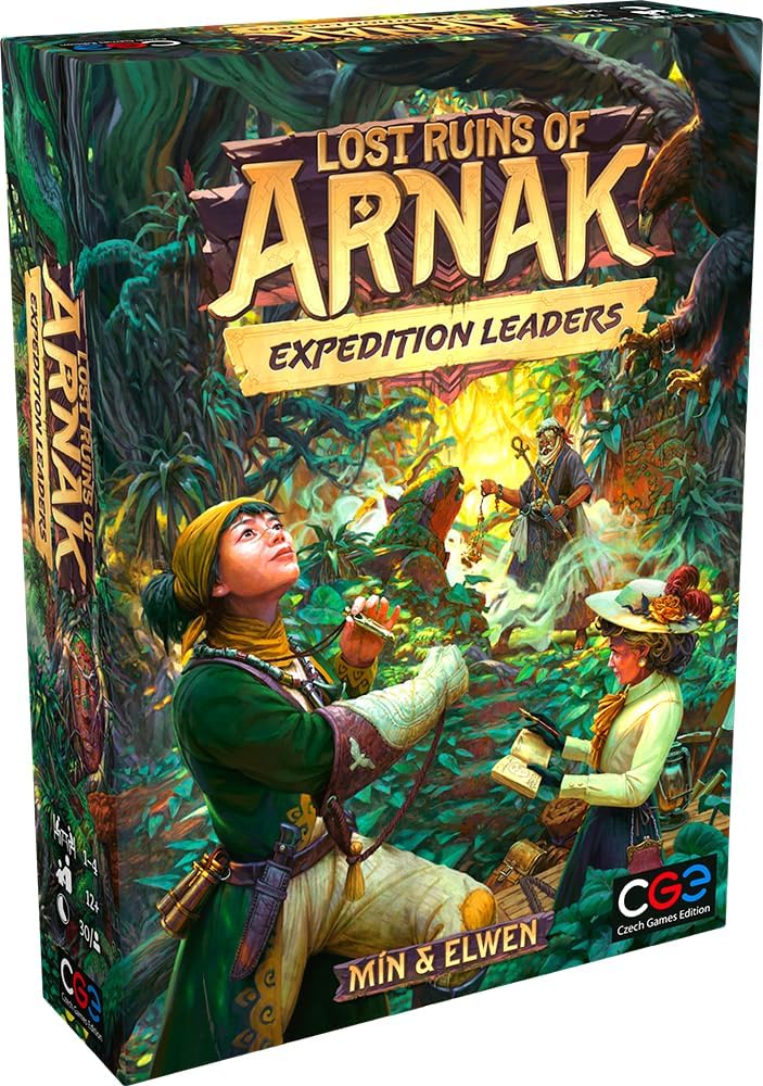 Czech Game Edition | Lost Arnack Ruins: Leader of the Expedition | Expansion