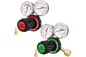 Oxygen & Acetylene Regulators Compatible Medium Duty Welding Gas Torch