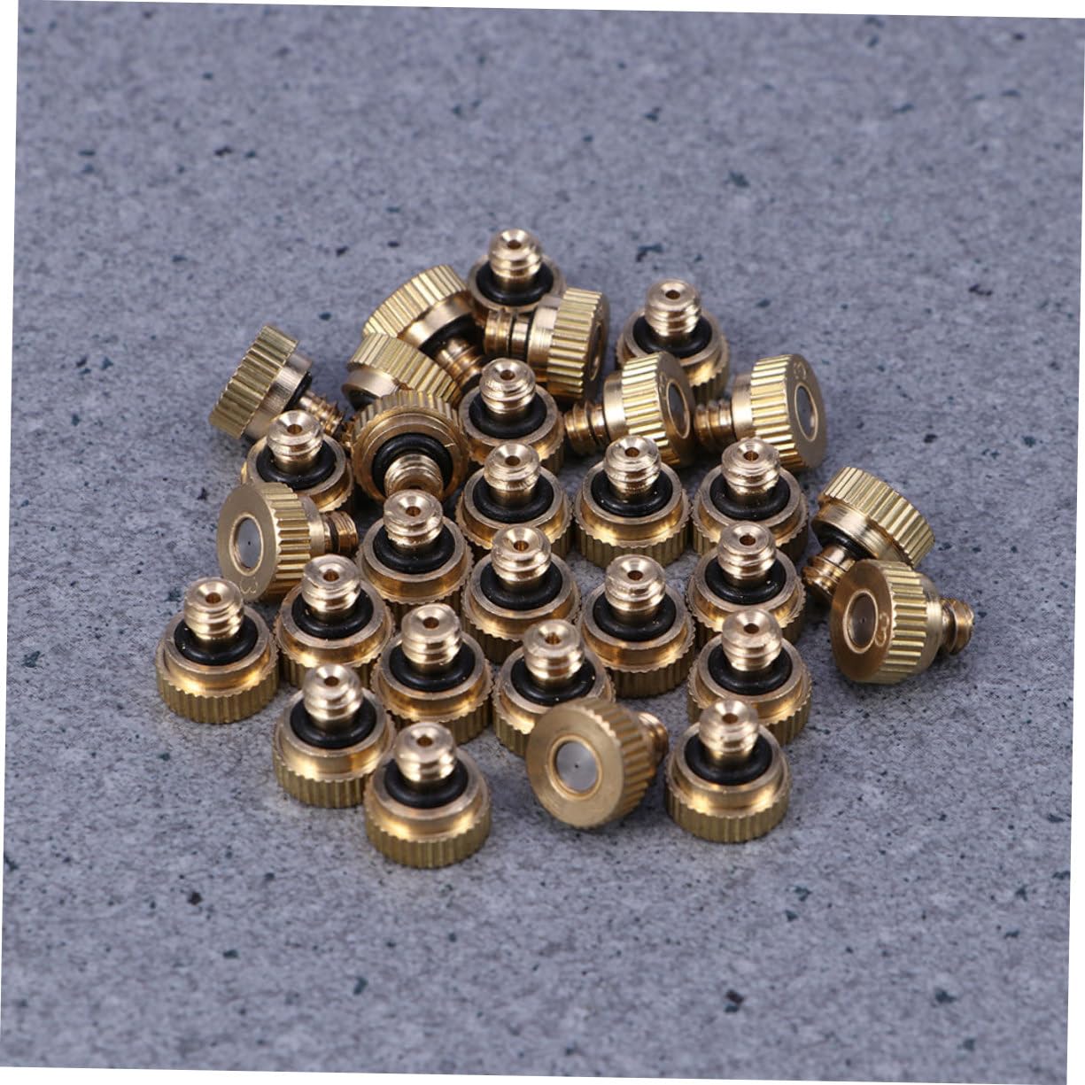 50pièces Brass Misting Nozzle Atomiseur De Brumisation Pour Jardinage Systèmes De Refroidissement Et Irrigation Et Économique