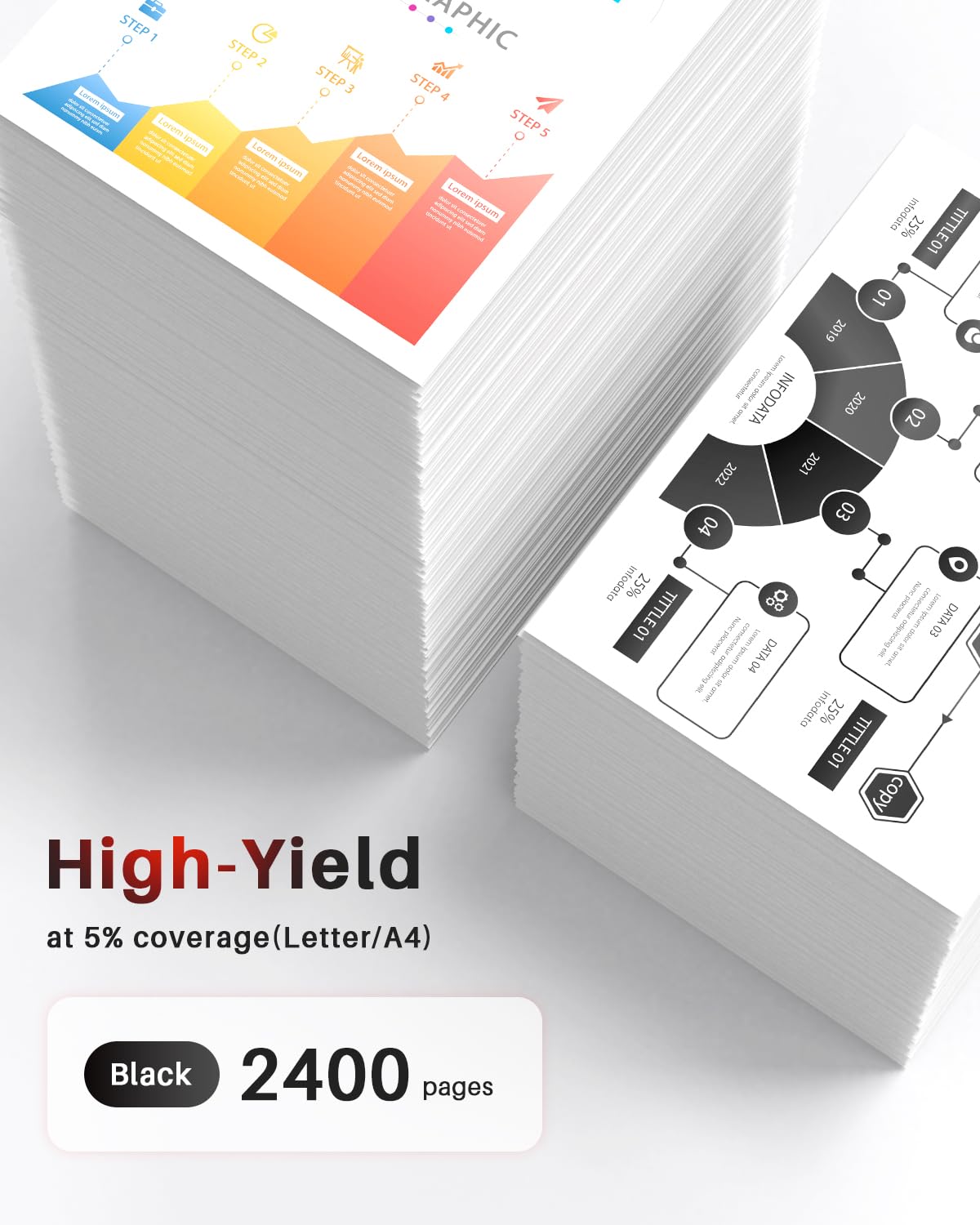 Halloya Toner 415A nero con chip compatibile con HP 415A Toner W2030A per toner HP Color Laserjet Pro MFP M479fdw M479fnw M479dw M479fdn M454dw M454dn