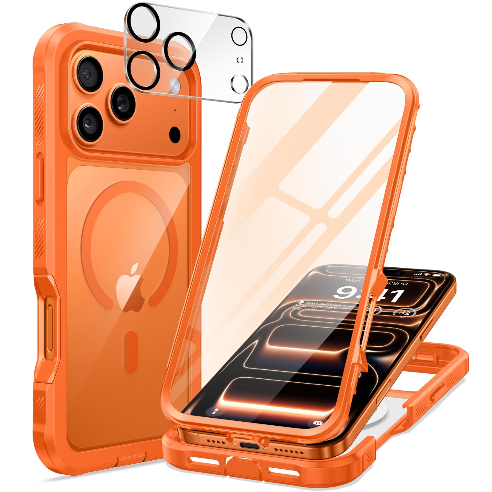 Amazon.com: seacosmo for iPhone 17 Pro Max Case, Full Body Bumper