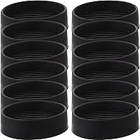 Vista 10 de 12 piezas de ruedas para muebles, tapones antideslizantes para muebles, patas de mesa, ruedas enrollables, protectores de piso para evitar arañazos