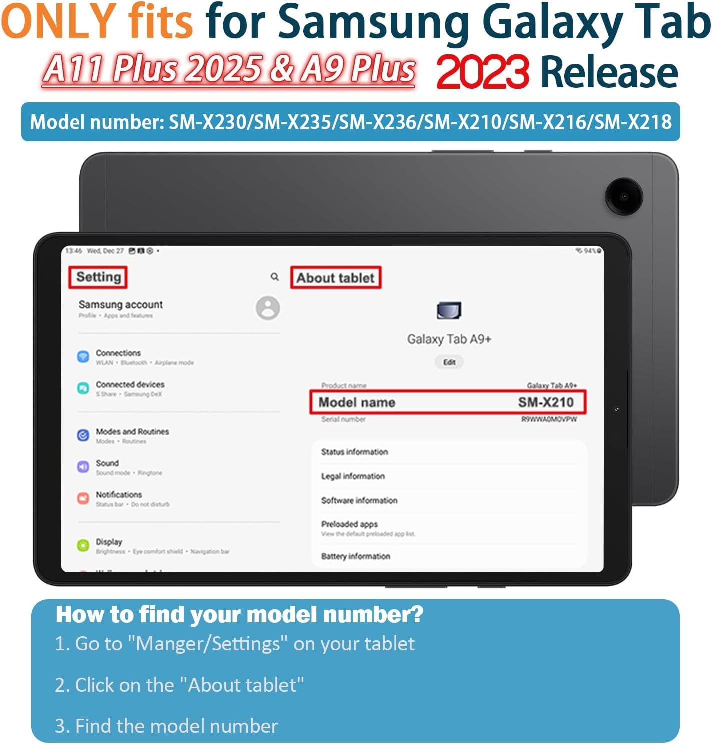 BMOUO for Samsung Galaxy Tab A11+ Plus Case 11" 2026 / A9+ Plus Case 11 Inch 2023 (SM-X210/X216/X218), Heavy Duty Shockproof Protective Samsung Galaxy Tab A11+ / A9+ Plus Tablet Case, Light Pink