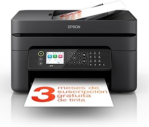 Epson Impresora de inyección de Tinta multifunción Workforce WF-2950DWF A4 con conectividad inalámbrica