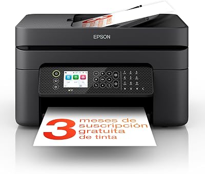Epson Impresora de inyección de Tinta multifunción Workforce WF-2950DWF A4 con conectividad inalámbrica