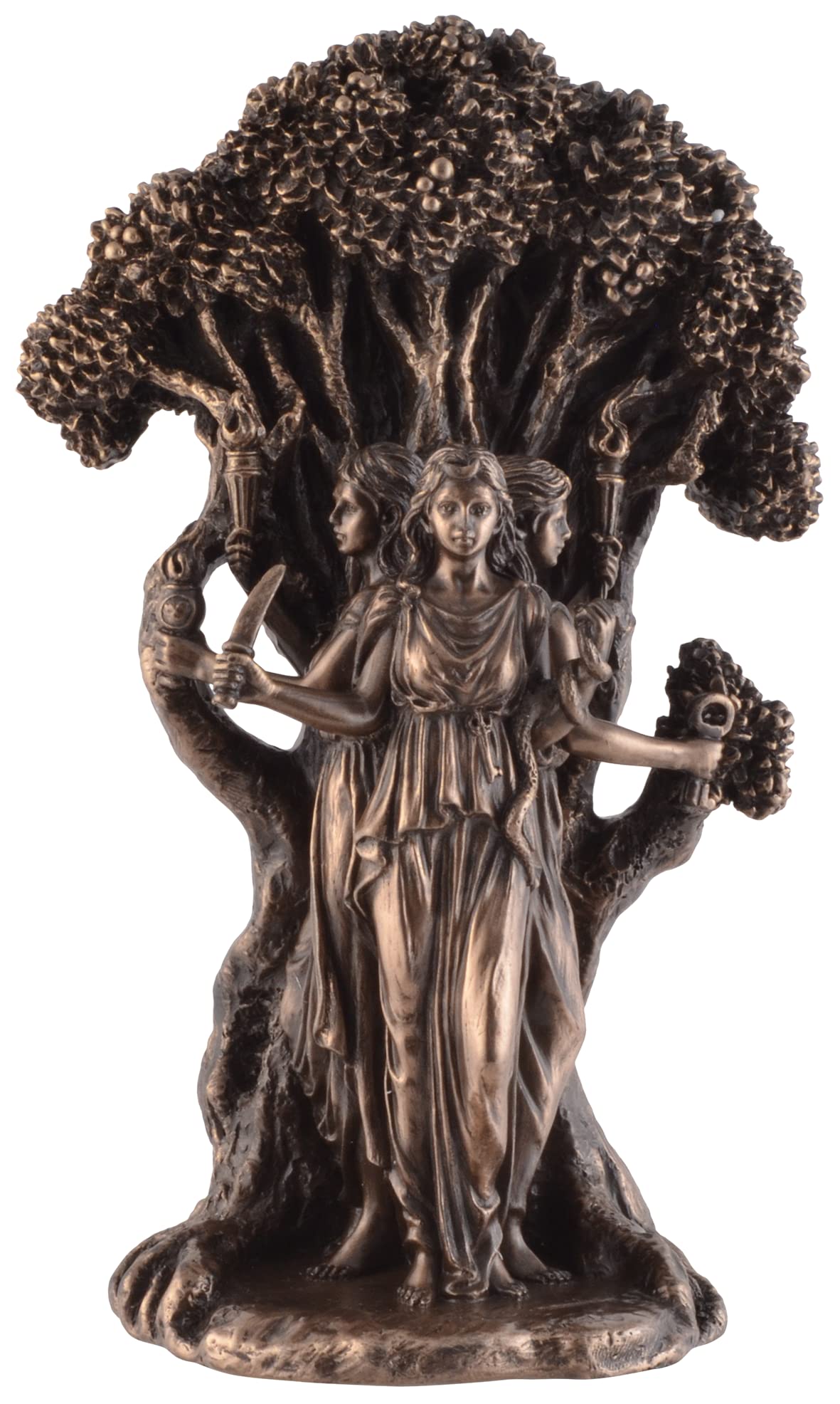 Vogler Joh. Vogler Gmbh Bronze Celtic Trinity Goddess Hekate - D By Veronese