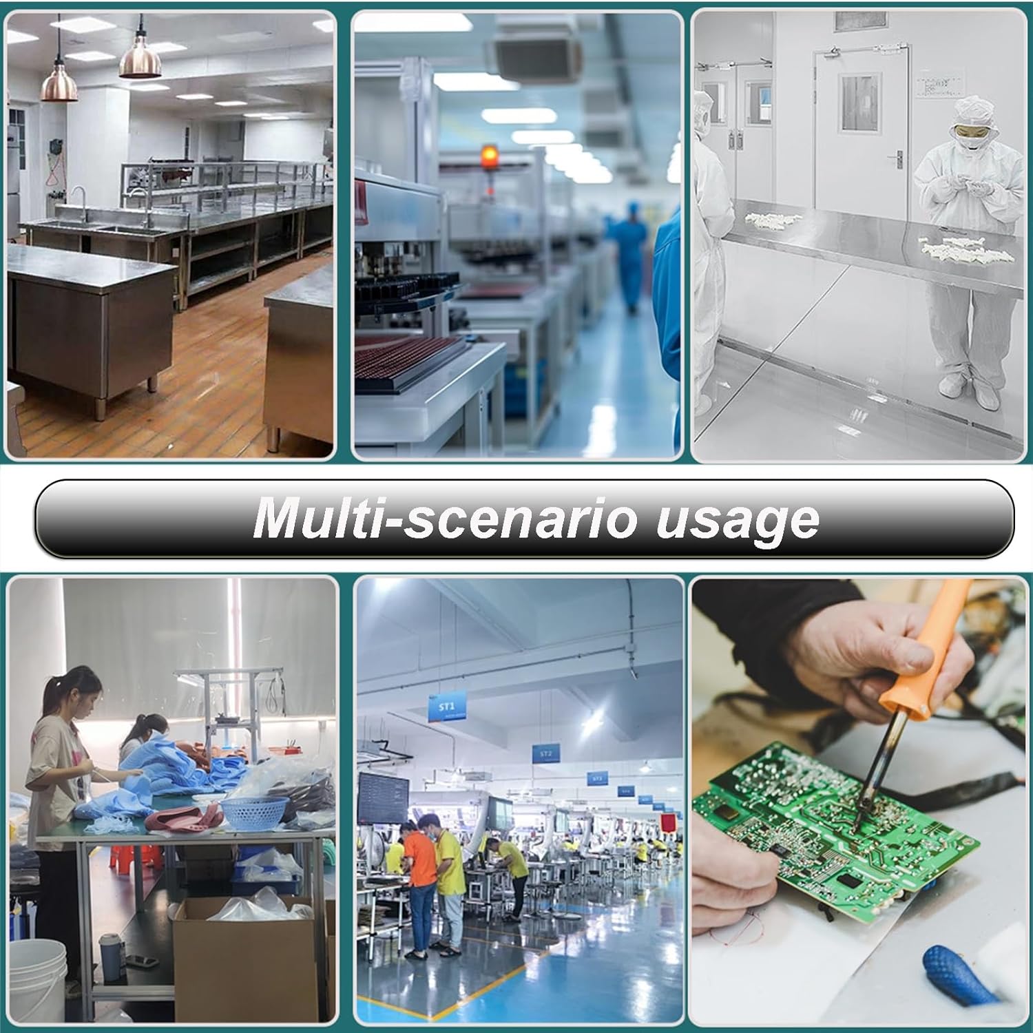 Single-Tier Commercial Kitchen Prep Table Stainless Steel Work Countertop Worktable Non-Slip Wear-Resistant Feet Worktable Factory Packing Table Height 78cm(60x35x78cm/23.6x13.8x30.7”)