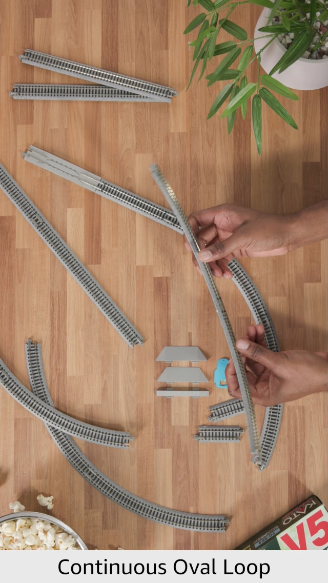 Amazon.com: KATO V5 20-864 N Gauge Inner Double Wire Endless