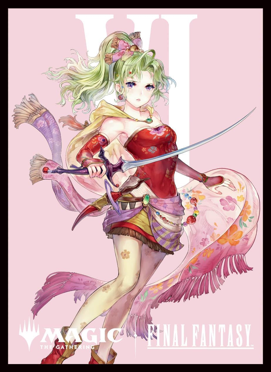 Magic: The Gathering - Final Fantasy Players Card Sleeve Character Borderless Edition 《Tina, Girl with Magical Power》MFS-09