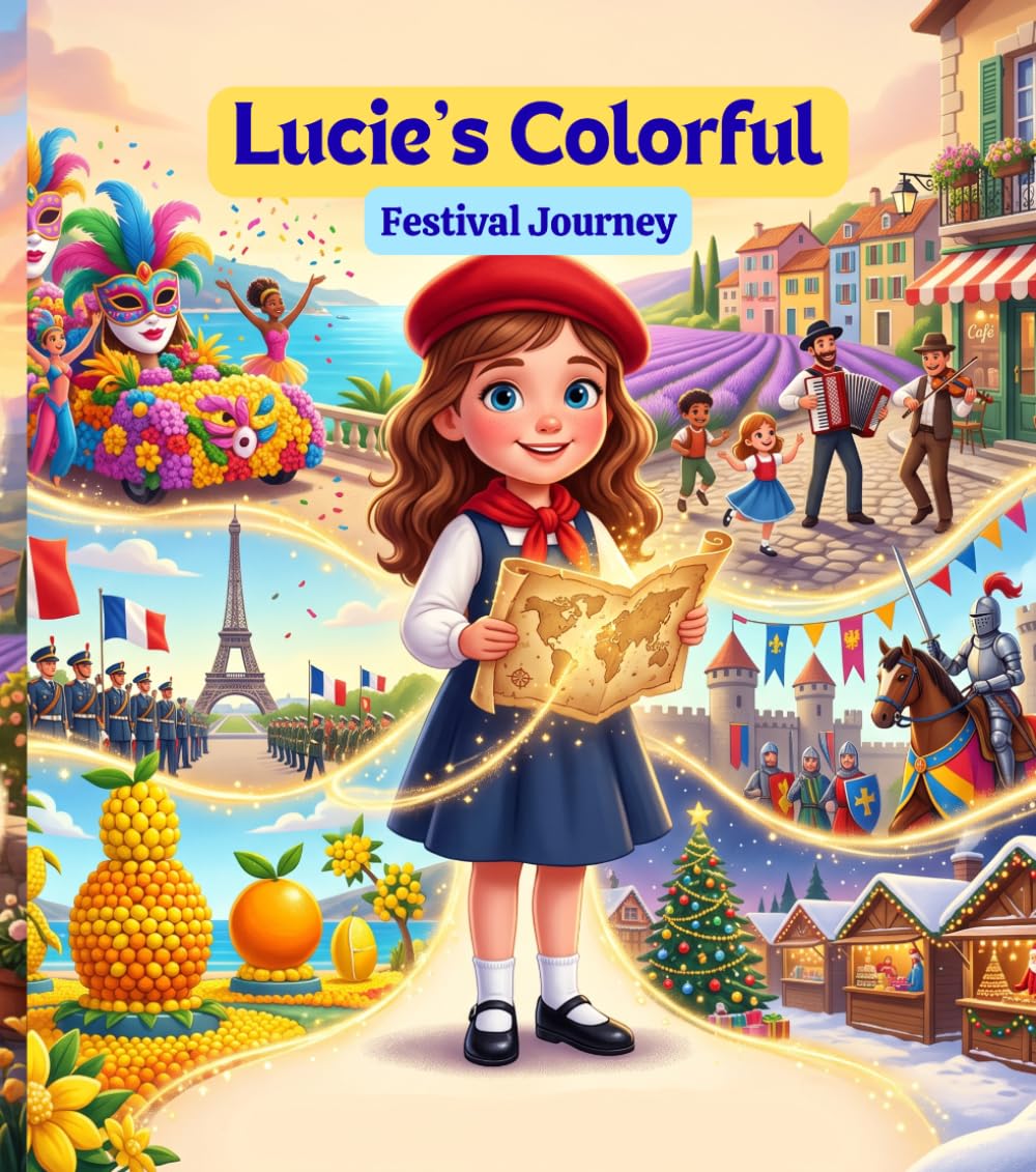 Lucie’s Colorful Festival Journey: Discovering France’s Festivals, Traditions, and Beautiful Clothing. A kids Cultural story book. (Little Cultural Adventures)