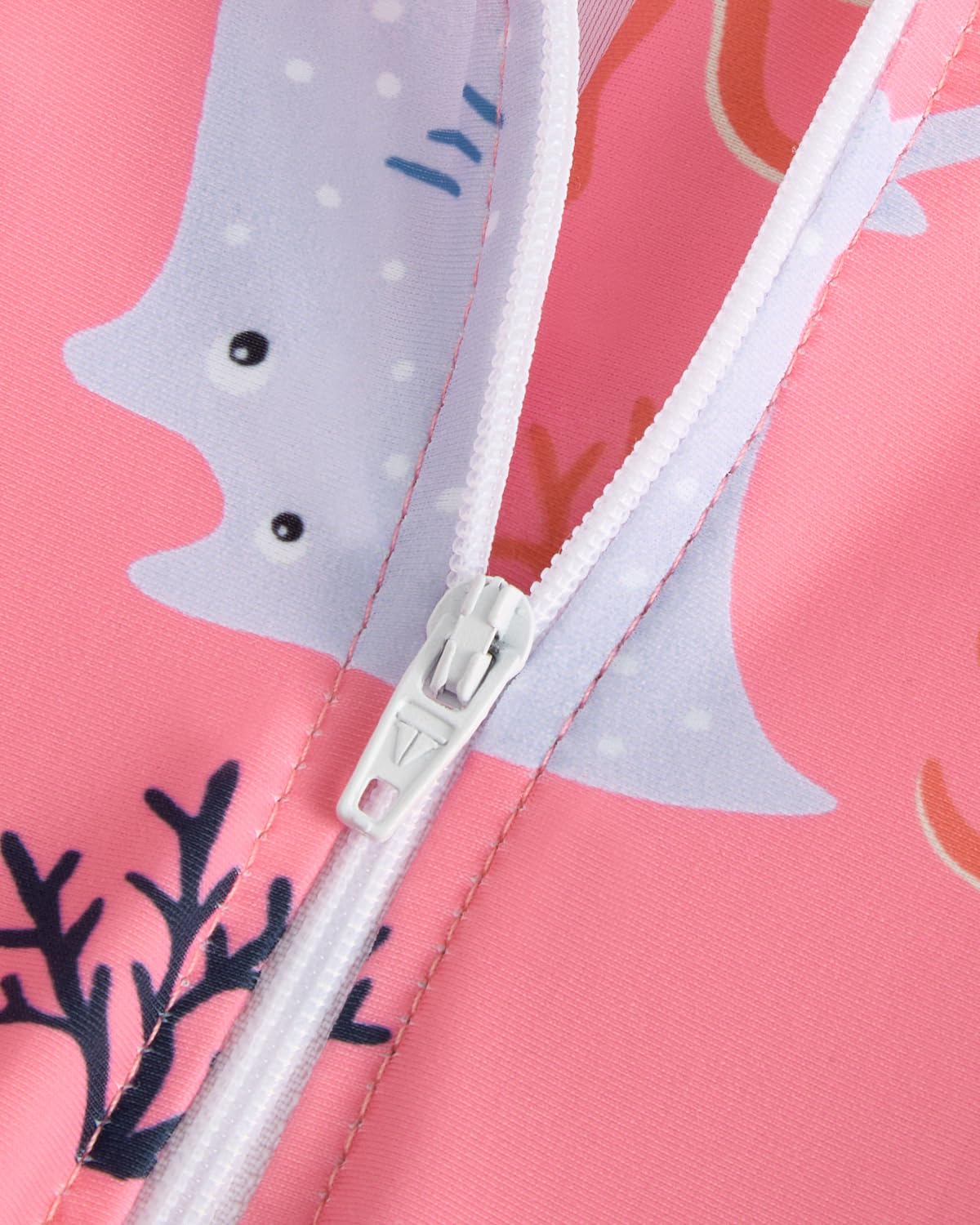 WYTbaby Traje de baño Baby Uv Ropa protectora con botones de una pieza de manga larga UV Traje de baño para niños pequeños 3 meses - 3 años