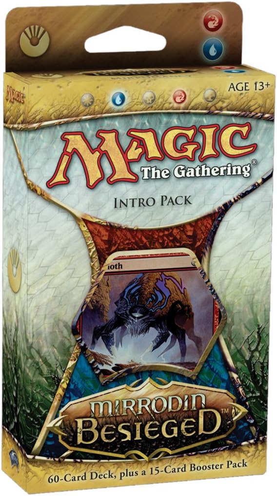 Magic The Gathering - MTG: Mirrodin Besieged Intro Pack: MIRROMANCY (Red/Blue)