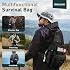 Survival Kit, 262Pcs Survival Gear and Supplies with First Aid Kit Pouch and Crossbody Bag, Emergency Kit with Tent, Camping Axe Hammer, Survival Shovel w/Pick, Bug Out Bag Gifts for Men Women