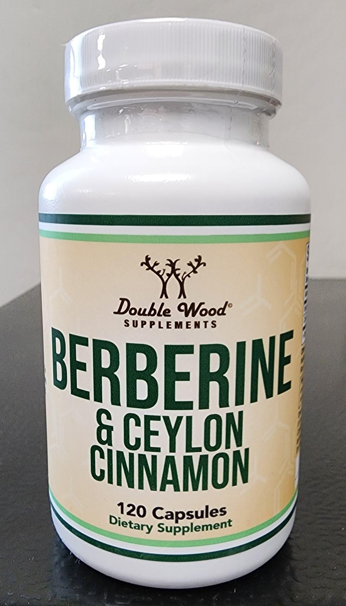 Berberine HCl + Ceylon Cinnamon 500mg, Dual-Action Formula, 120 Capsules — Amazon image 8