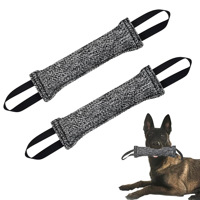 Ziyonix 2 Piezas Mordedor Perro 30cm Juguetes para Perros de Entrenamiento