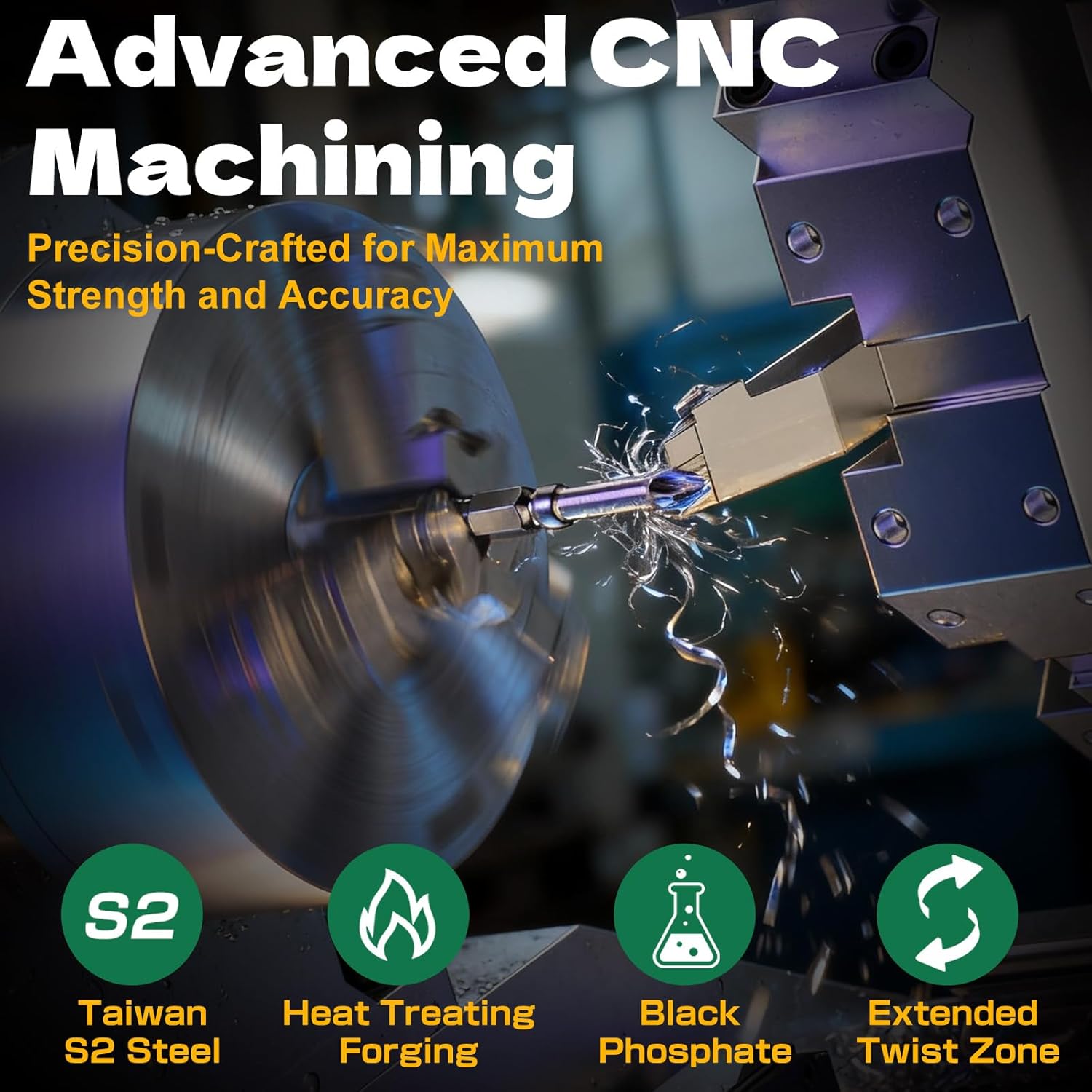 GORIX[ゴリックス] 自転車グリップ レザーグリップ 革 エルゴデザイン 疲れにくい おしゃれ(GX-GPK)| GORIX公式オンラインショップ Hitscrewsエクストラロング6インチ滑り止めフィリップスビット#2、精密レーザーエッチングマイクロスリップグリップ、S2スチー