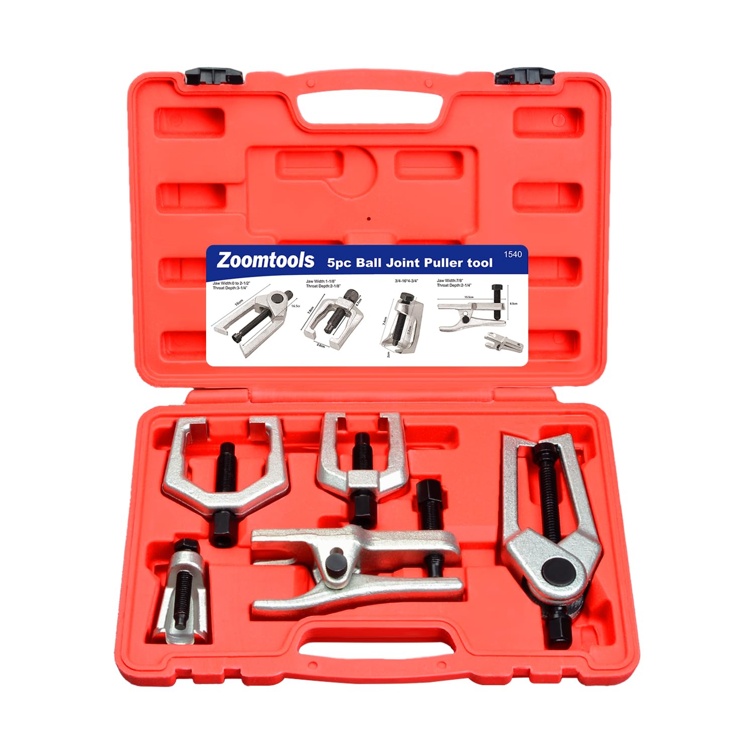 5 piezas juego extractor de rotulas, extractor rotulas, extractor rotula, separador rotula