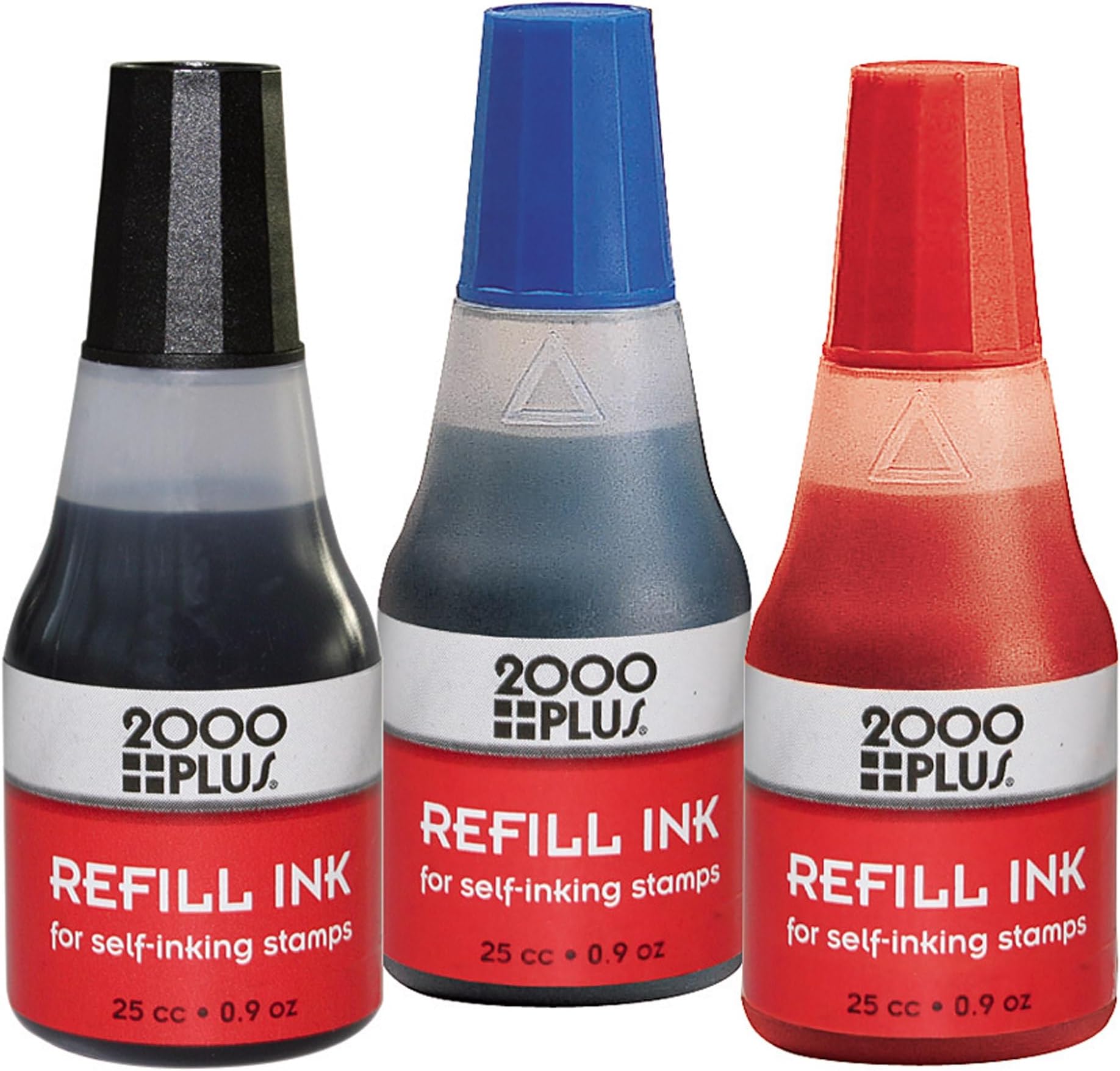 Ink Refill for Self-Inking Stamps and Stamp Pads, Red, 0.9oz (032960)